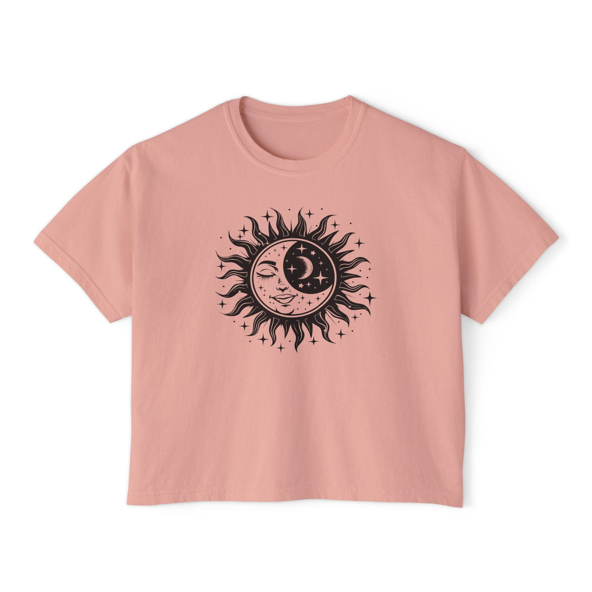 Celestial Sun/Moon Women's Boxy Tee