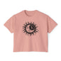 Celestial Sun/Moon Women's Boxy Tee