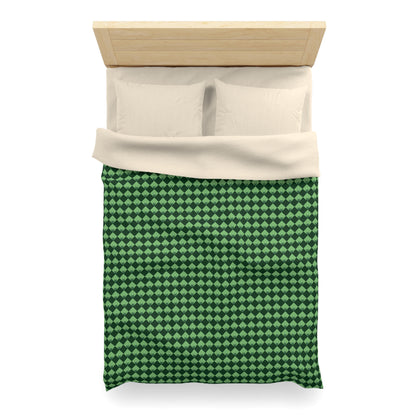 Diamond Bloom- Spruce & Sage Duvet Bedding Set