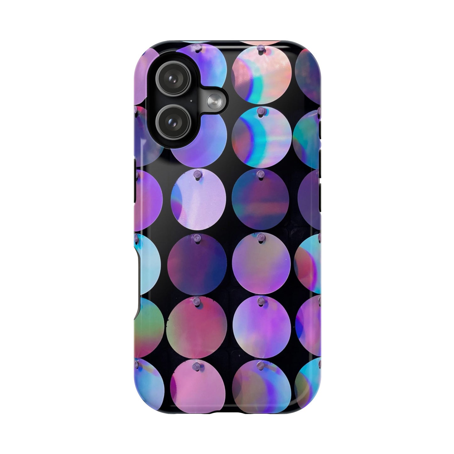 Opal Glow Sequins MagSafe® Compatible Tough Case for iPhone