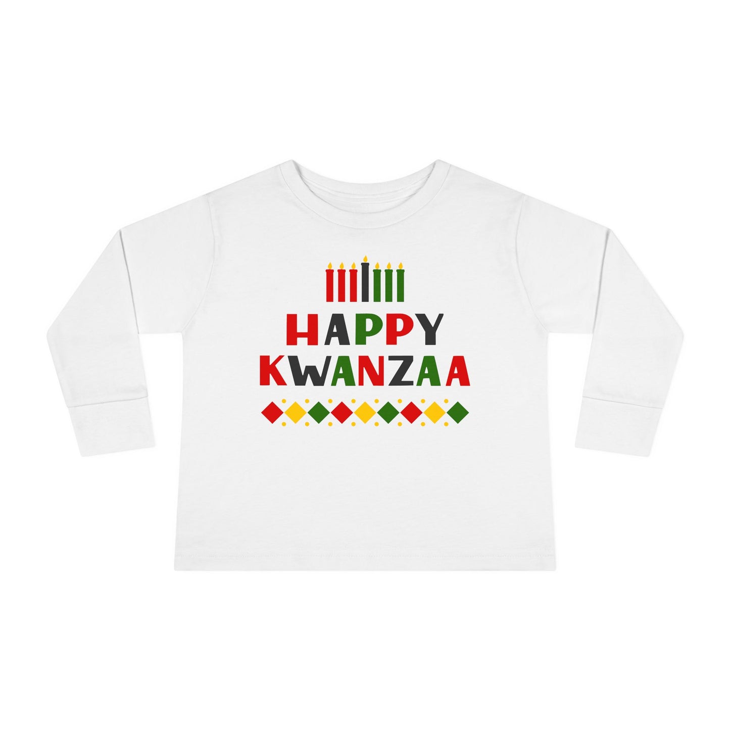 Seven Candles of Culture Toddler Long Sleeve Tee
