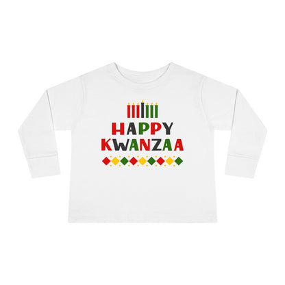 Seven Candles of Culture Toddler Long Sleeve Tee