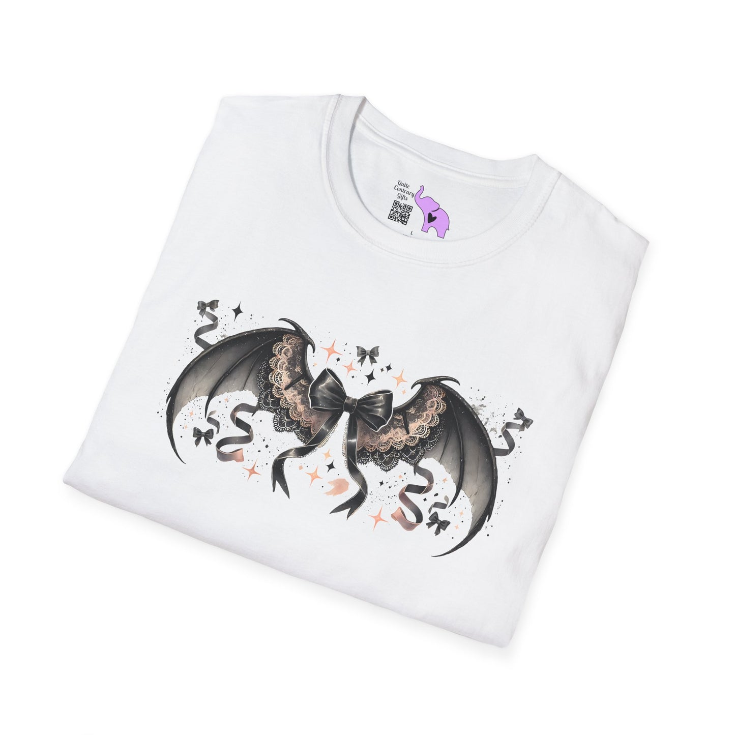 Cute Batwings Adult T-shirt