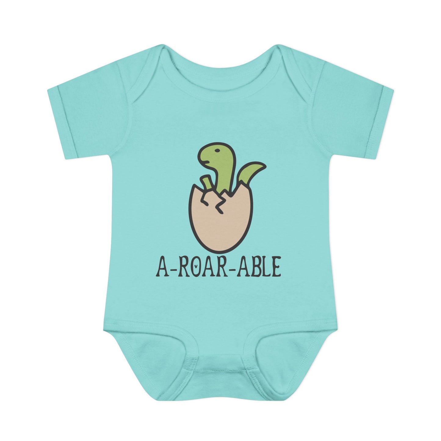 A-Roar-Able Baby Rib Bodysuit
