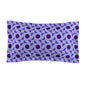 Violet Pinwheels Microfiber Pillow Sham