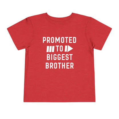 Promoted to Biggest Brother (Arrow) Toddler Tee