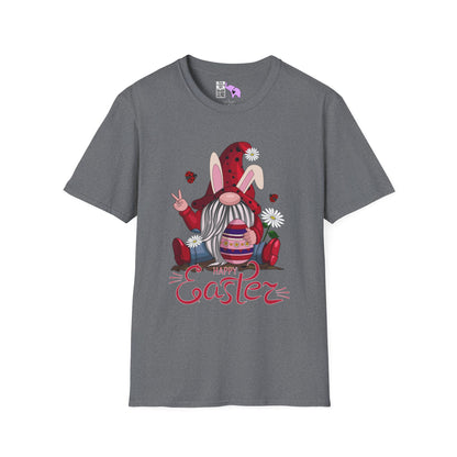 Happy Easter Gnome Adult T-shirt