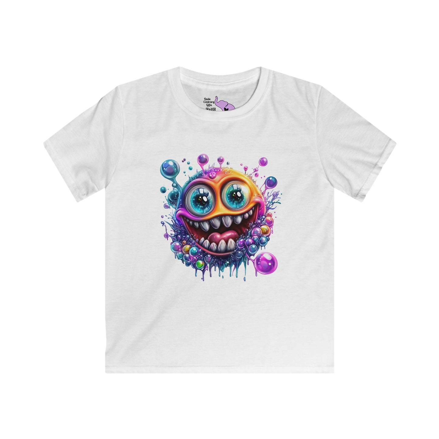 Bubbly Monster Youth Softstyle Tee