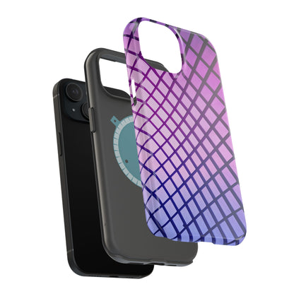Midnight Mist Mosaic MagSafe® Compatible Tough Case for iPhone