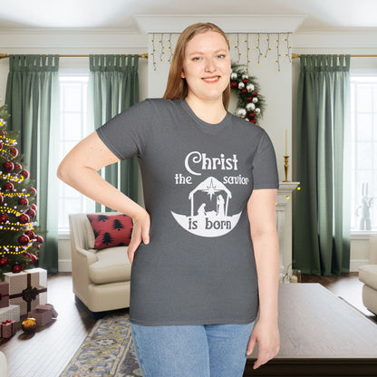 Christ The Savior is Born Adult T-shirt
