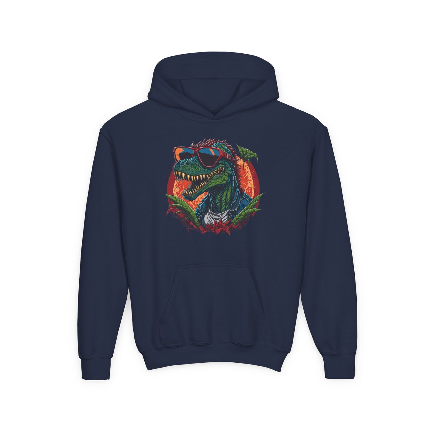 Cool Dinosaur Youth Hoodie