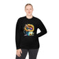 Cool Sunflower Kitten 1 Adult Long Sleeve Tee