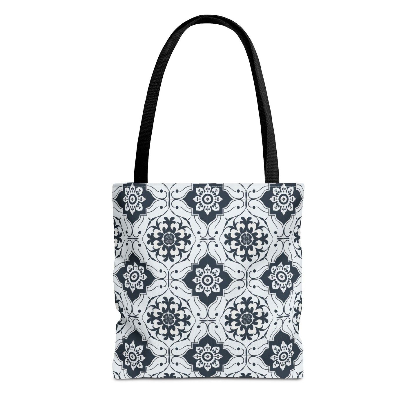 Lisbon Noir Canvas Tote Bag