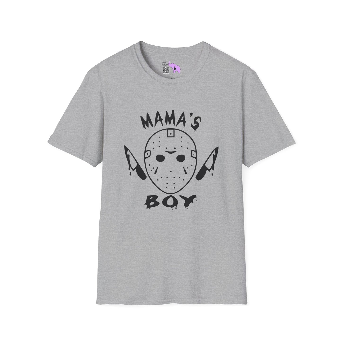 Jason Voorhees Mama's Boy Adult T-shirt