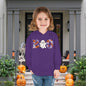 Cute Floral Boo w/Ghost Toddler Hoodie