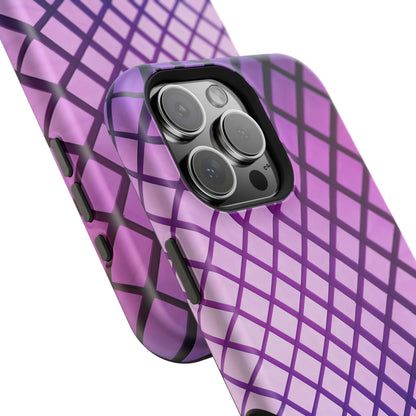 Midnight Mist Mosaic MagSafe® Compatible Tough Case for iPhone