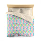 Watercolor Weave Microfiber Duvet Cover