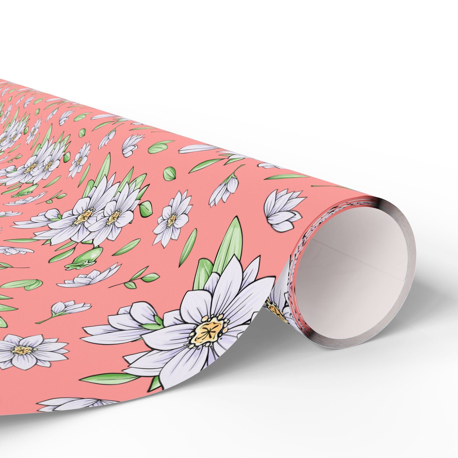 Jasmine Blush Garden Wrapping Paper