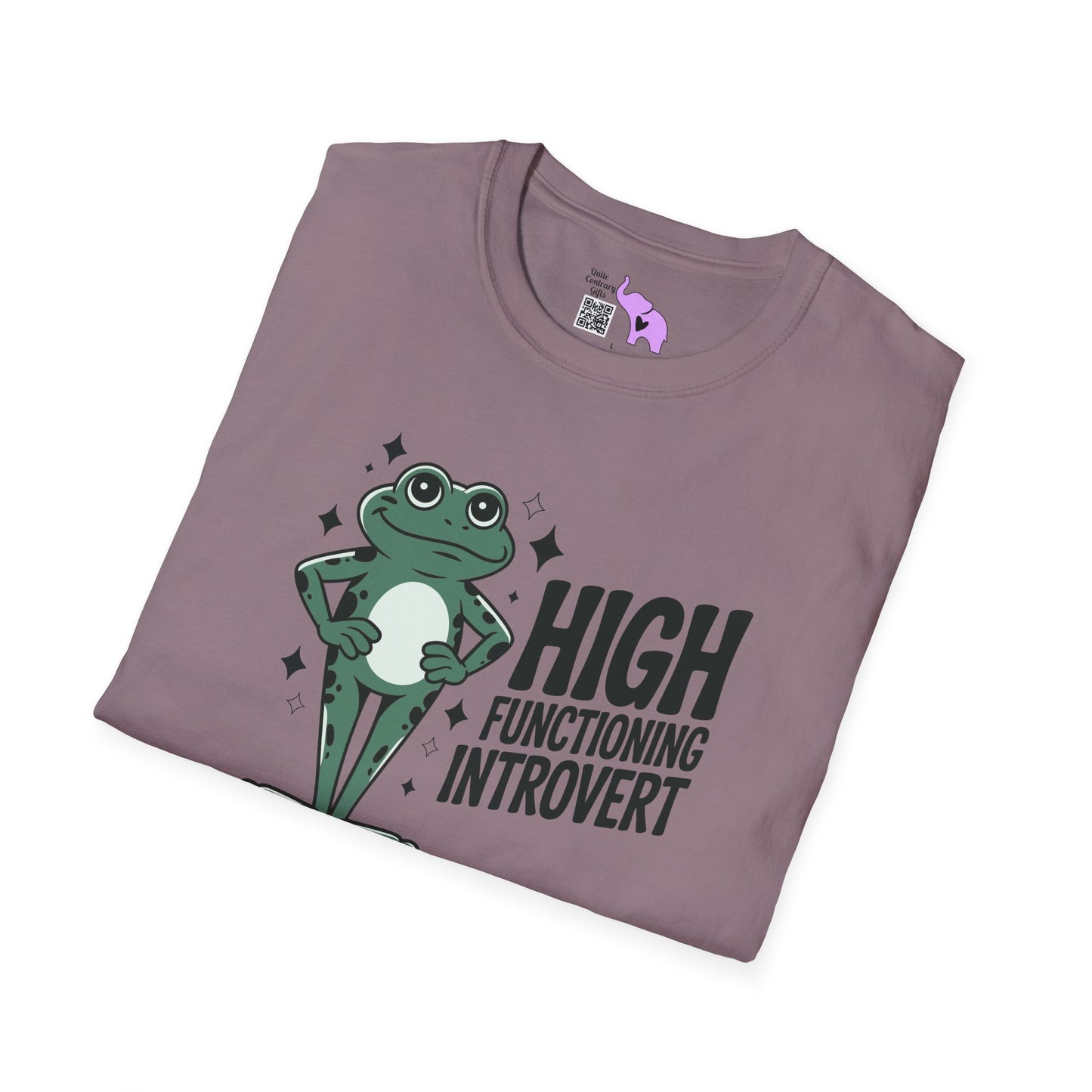 High Functioning Introvert Adult T-shirt
