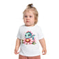 Dinosaur Flower Baby T-Shirt
