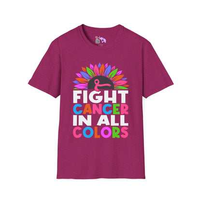 Fight Cancer in All Colors 26 Adult T-shirt