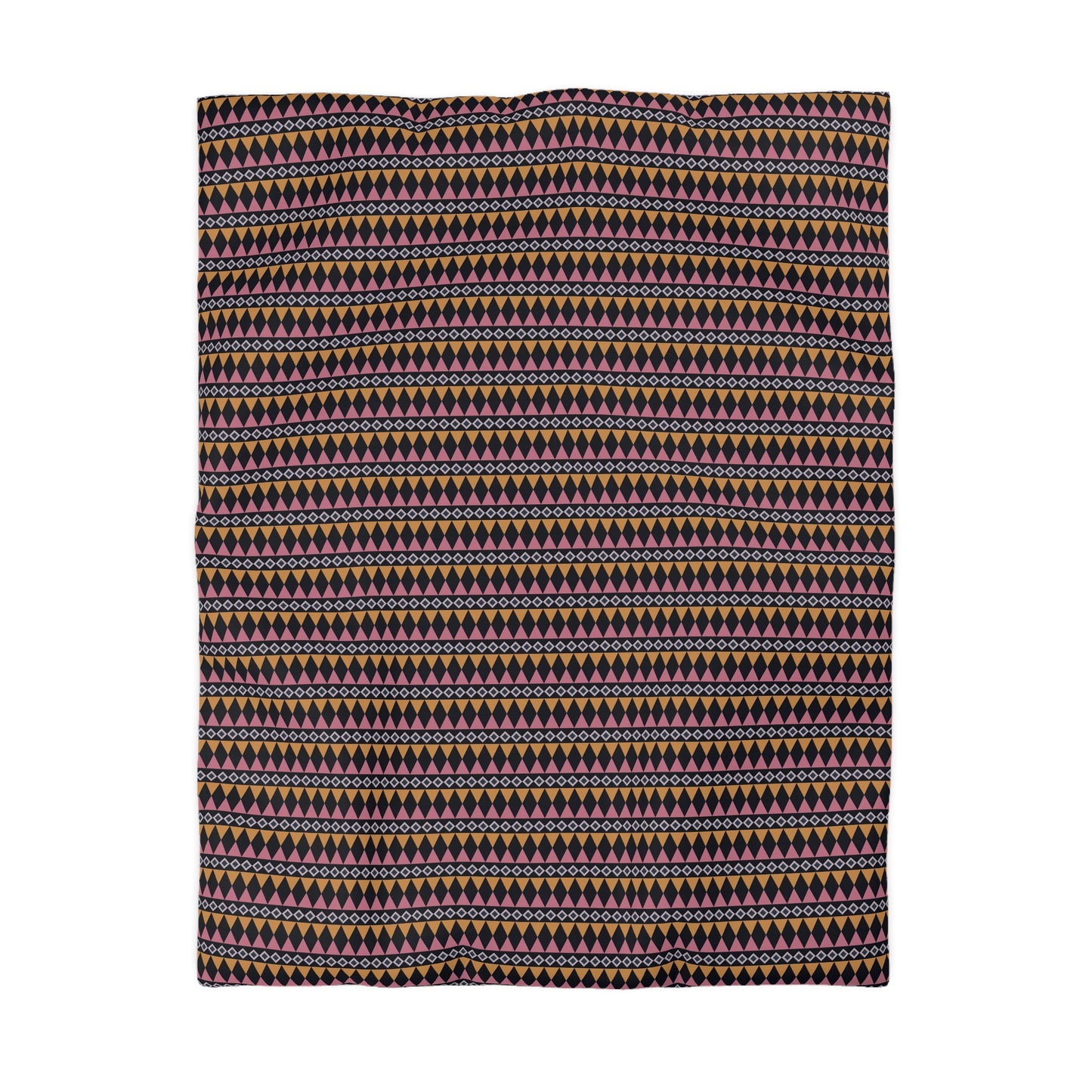 Midnight Clay Cairn Stripes Duvet Bedding Set