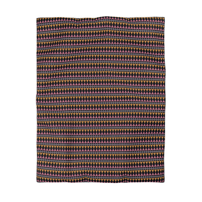 Midnight Clay Cairn Stripes Duvet Bedding Set