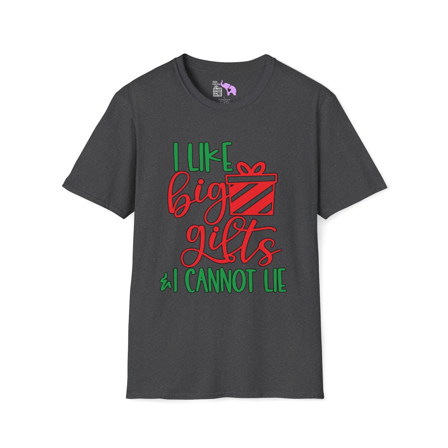 I Like Big Gifts & I Cannot Lie Adult T-shirt