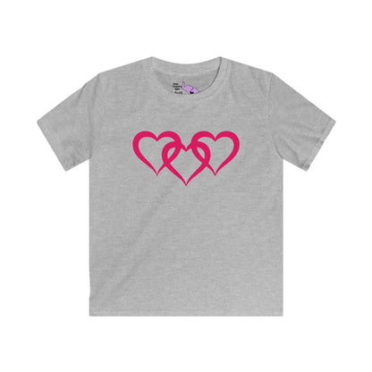 Triplet Heart Youth Softstyle Tee