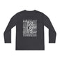 Kwanzaa Wordcloud Youth Long Sleeve Tee