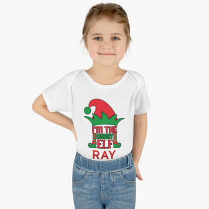 I'm The Hungry Elf Infant Baby Rib Bodysuit