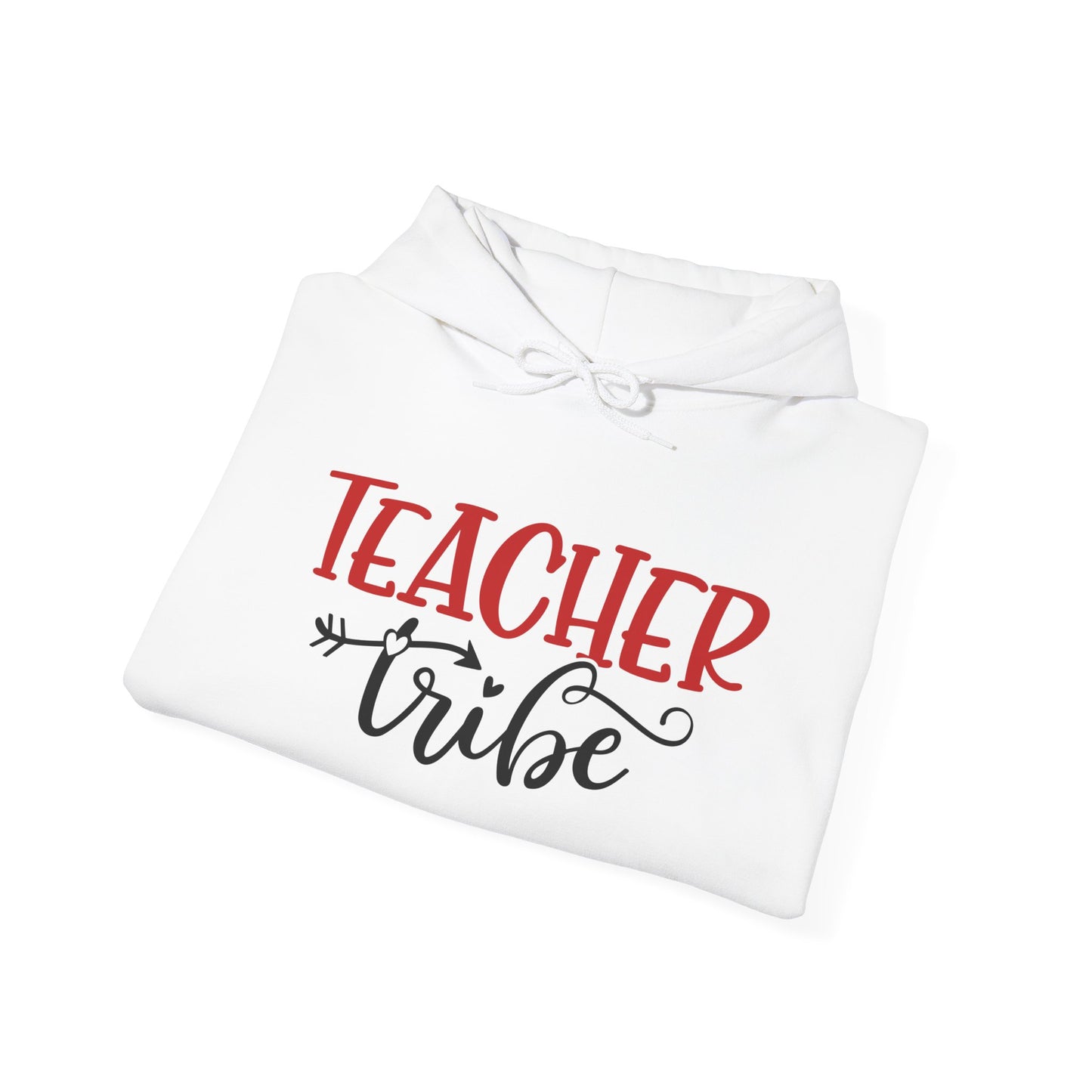 Teacher Tribe Heart Heavy Blend™ Hooded Sweatshirt