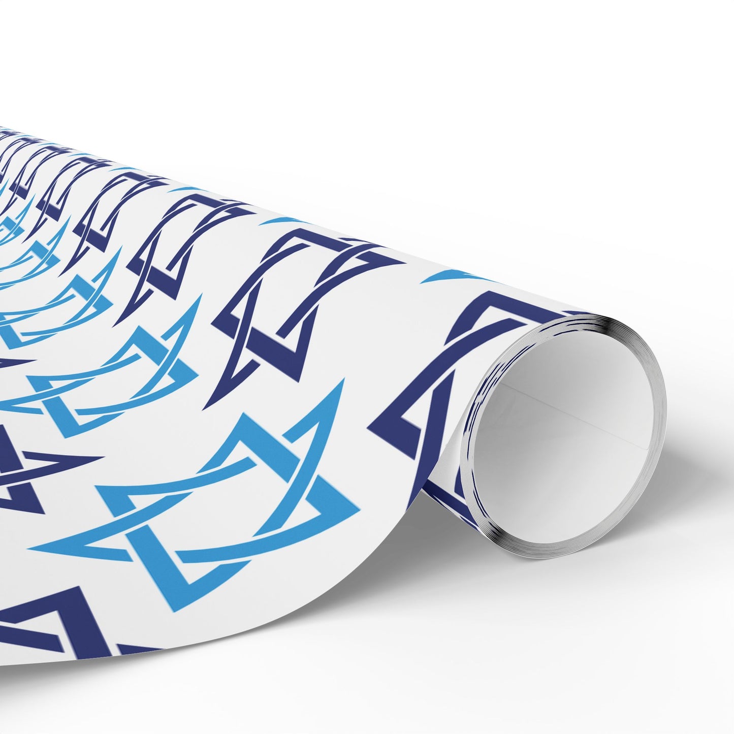 Star of David 2 Hanukkah Wrapping Paper