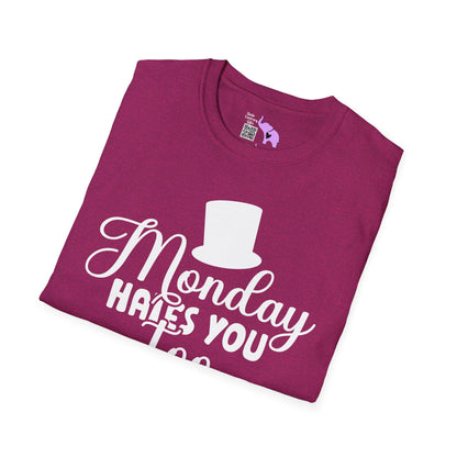 Monday Hates You Too Adult T-shirt