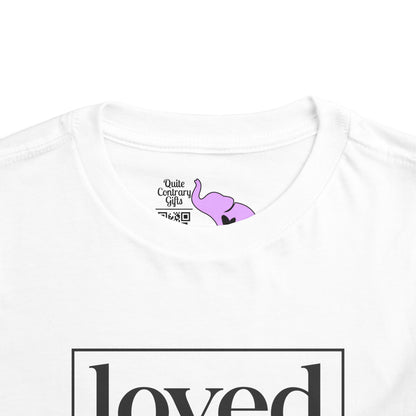 Loved Romans 5:8 Toddler Tee