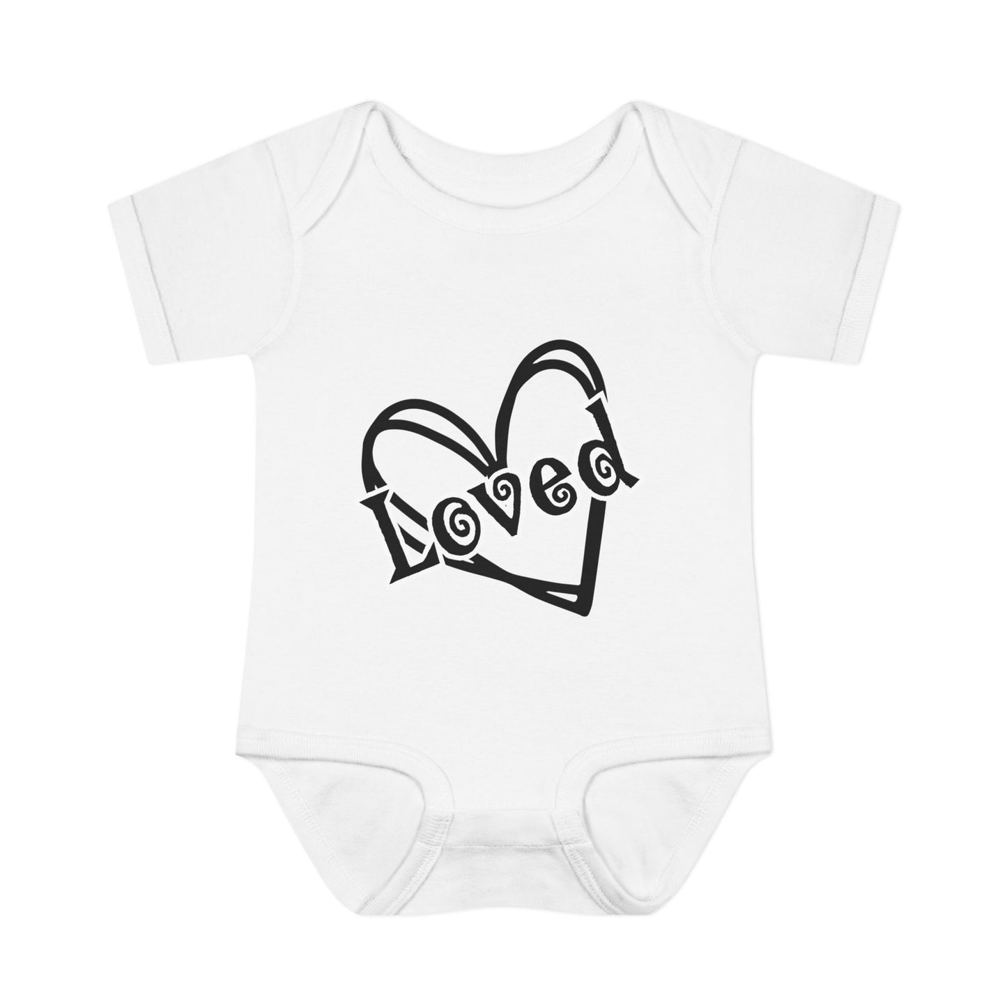 Loved Infant Baby Rib Bodysuit