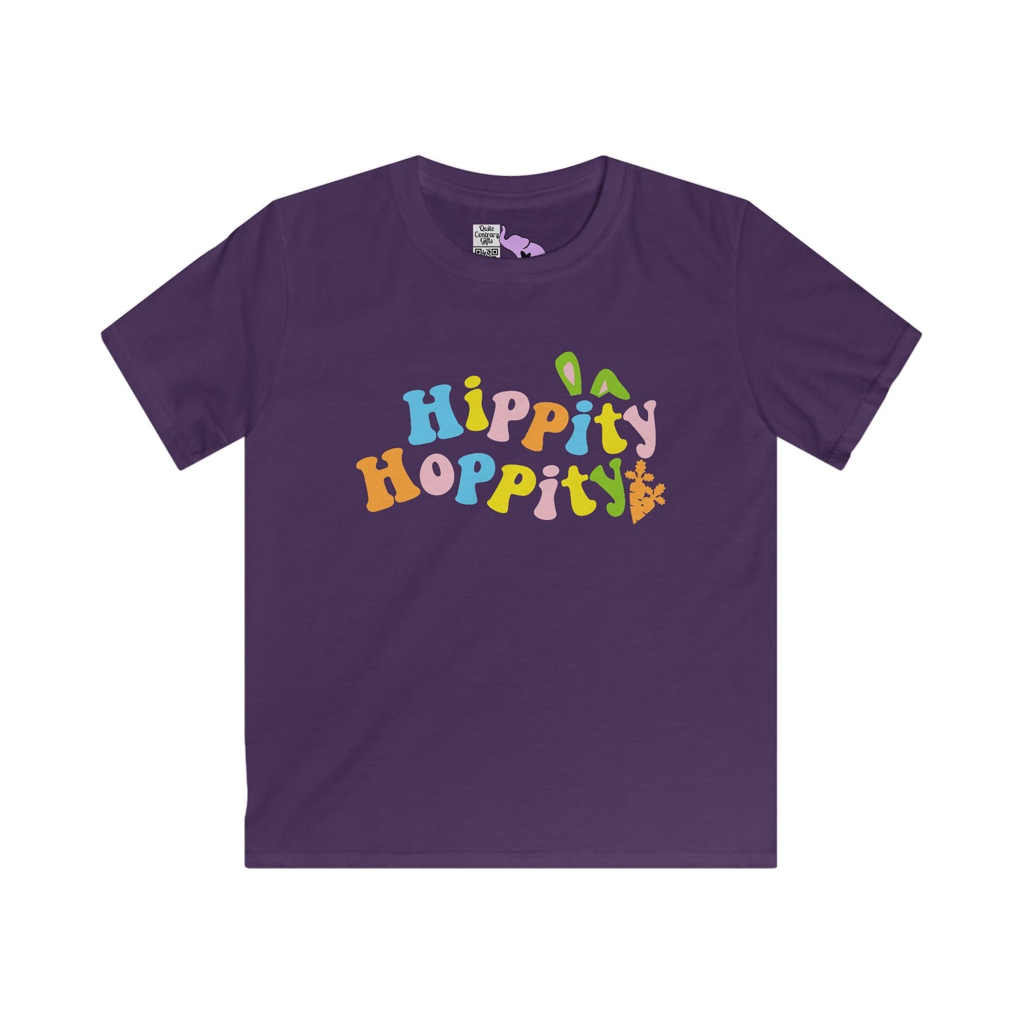 Hippity Hoppity (Easter) Kids Softstyle Tee
