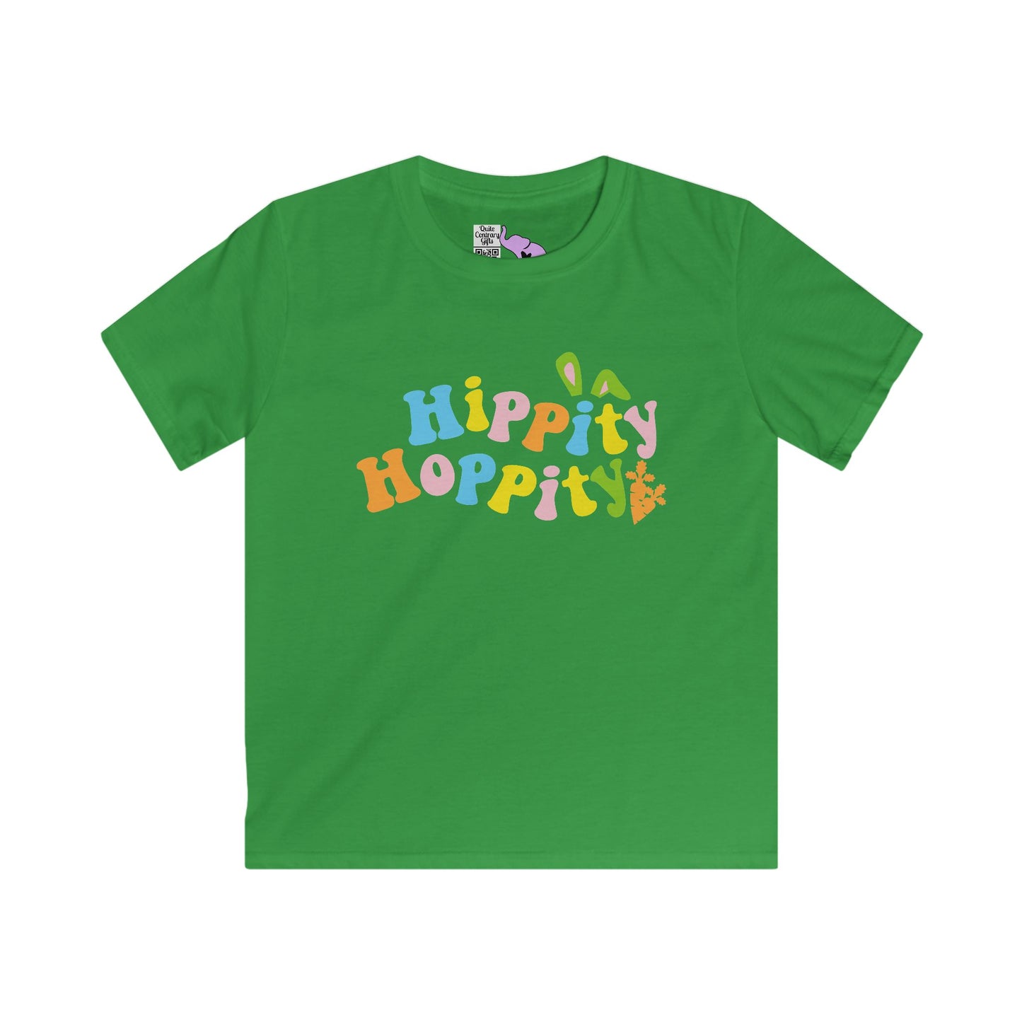 Hippity Hoppity (Easter) Kids Softstyle Tee