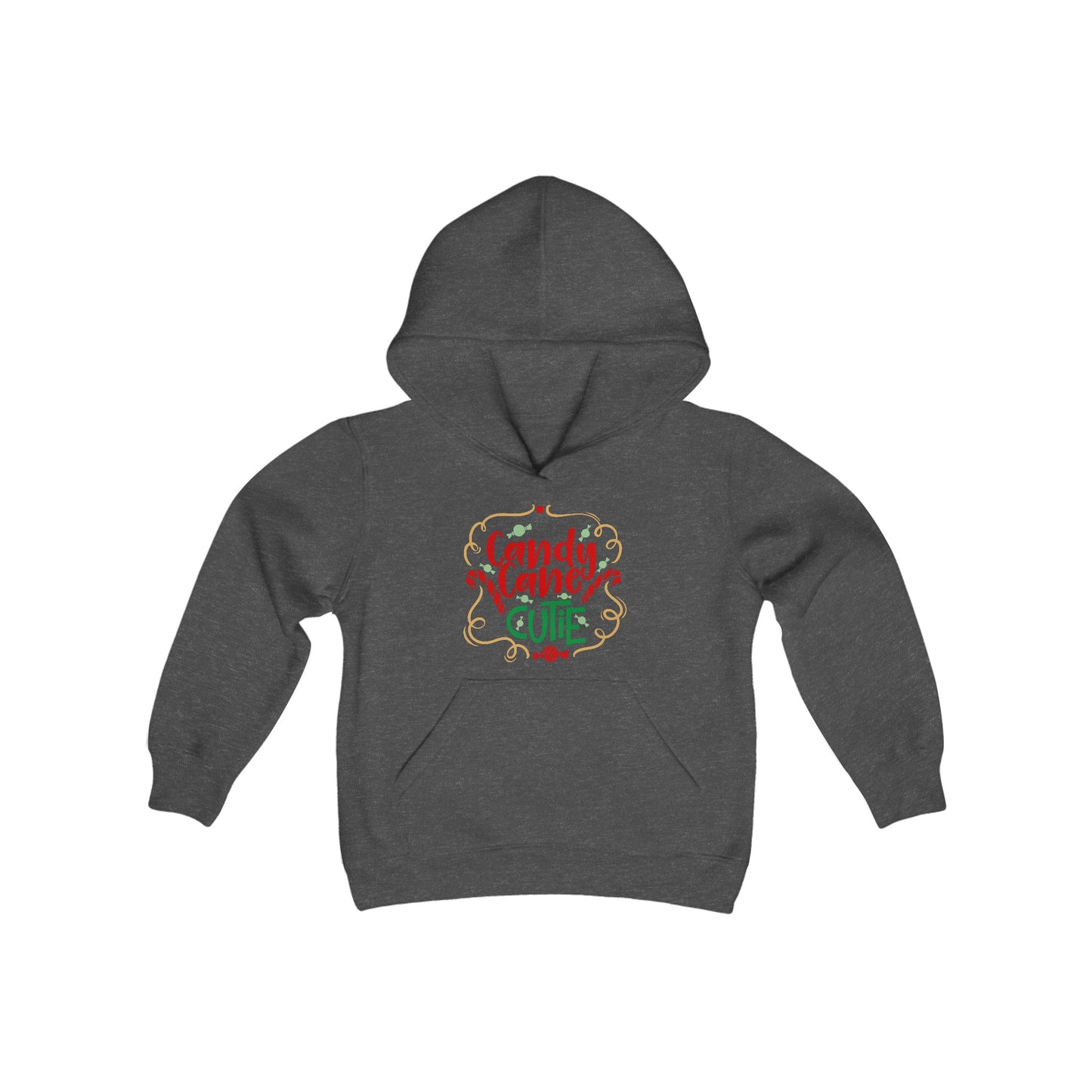 Candy Cane Cutie Youth Hoodie