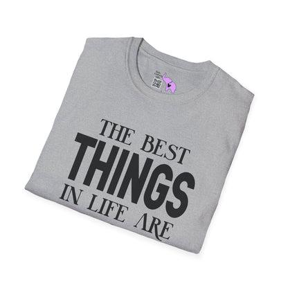 The Best Things In Life Are Rescued Adult T-shirt
