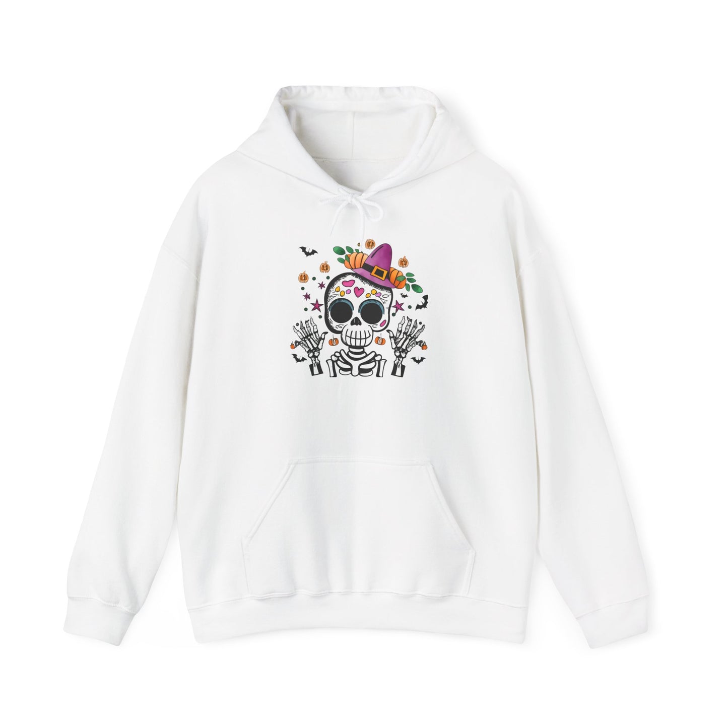 Dios de Muertos Skull Heavy Blend™ Hooded Sweatshirt