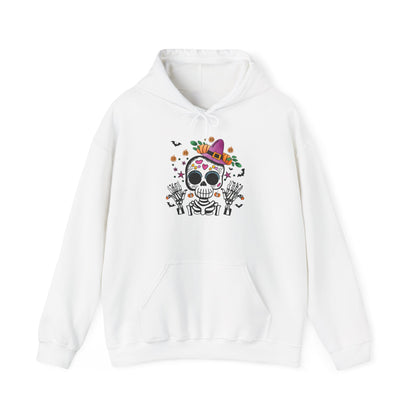 Dios de Muertos Skull Heavy Blend™ Hooded Sweatshirt