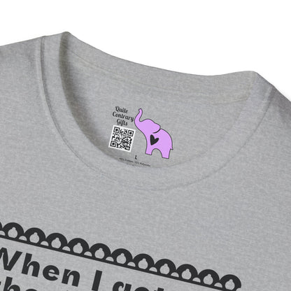 When I Get Old They're Never Gonna Say... Adult T-shirt