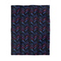 Velvet Angles Print Microfiber Duvet Cover