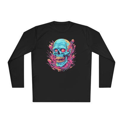 Psycho Skull Adult Long Sleeve Tee