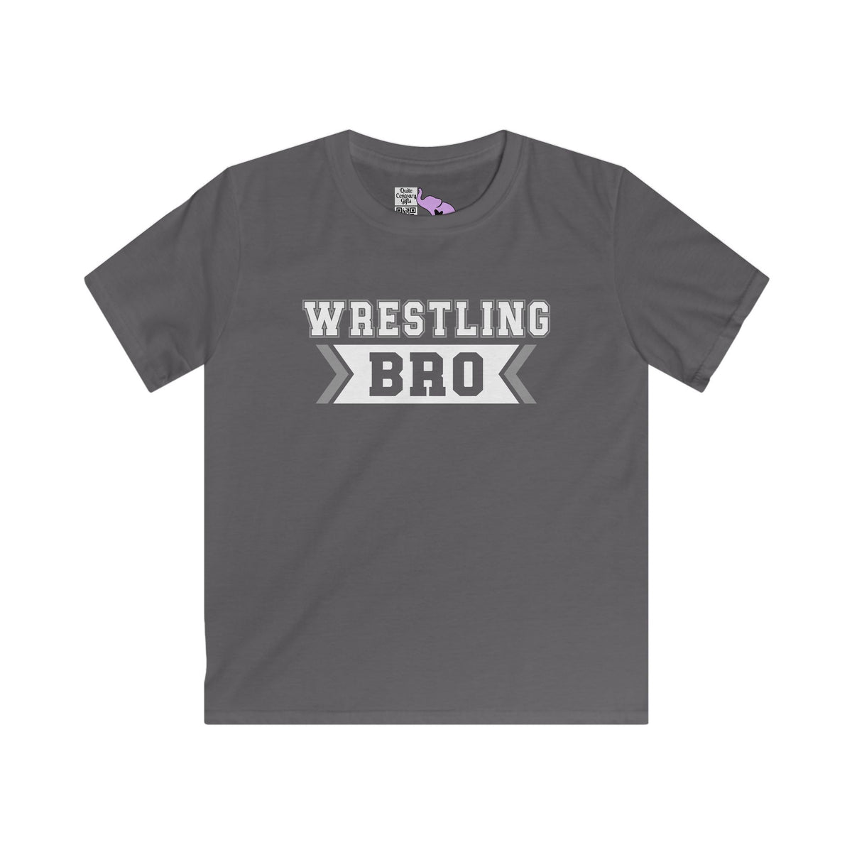 Wrestling Bro Youth Softstyle Tee