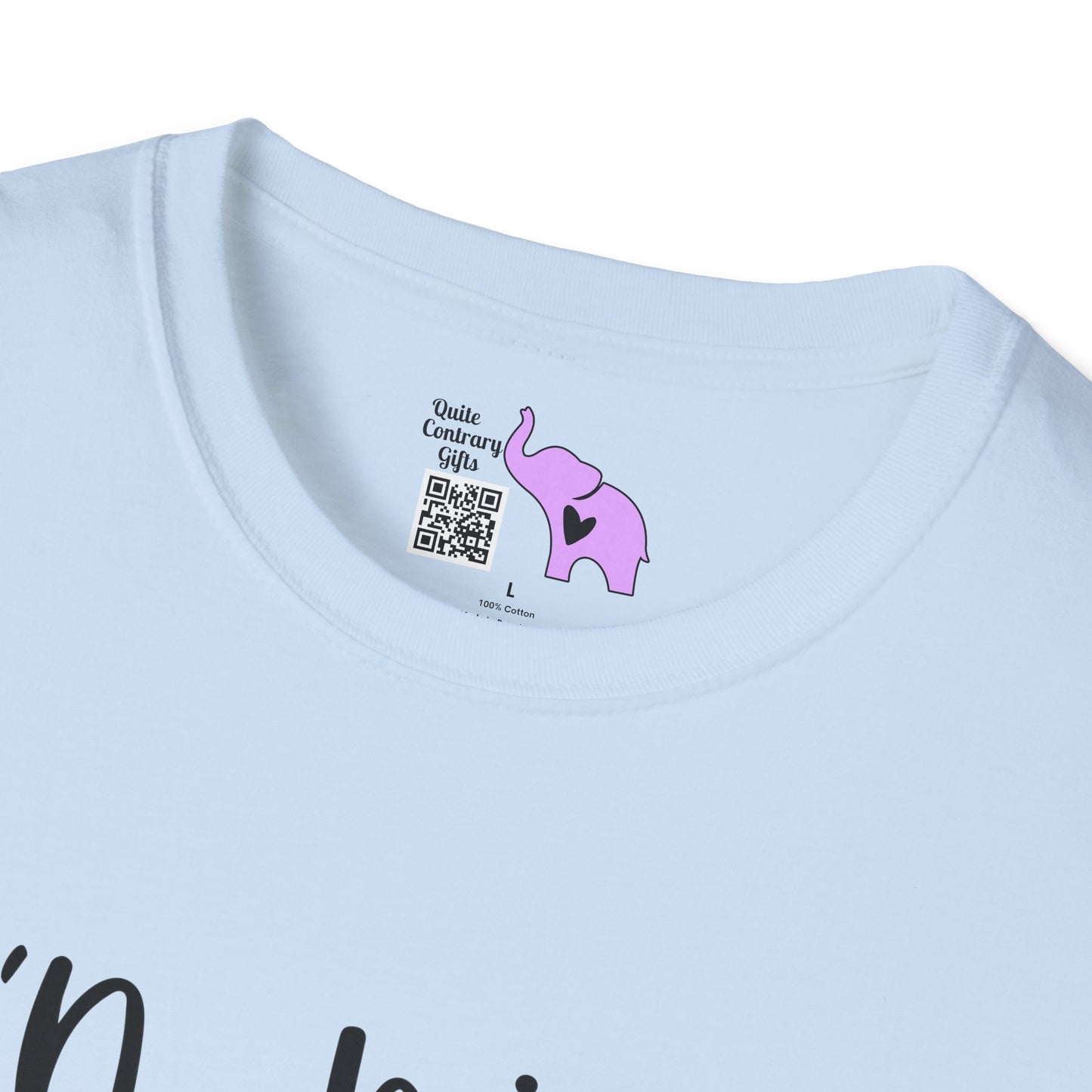 I'm Nicer Than My Face Looks Adult T-shirt