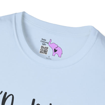 I'm Nicer Than My Face Looks Adult T-shirt