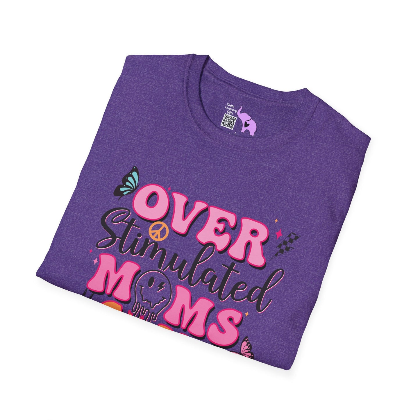 Overstimulated Mom's Club Adult T-shirt