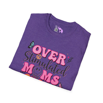 Overstimulated Mom's Club Adult T-shirt